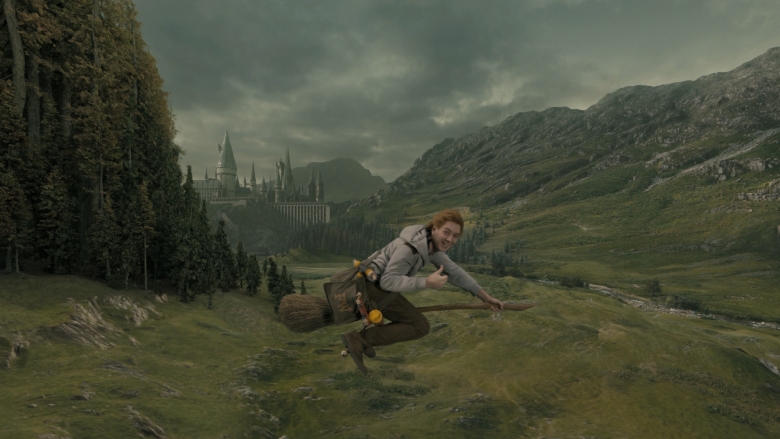 Fred Weasley on Hogwarts Express