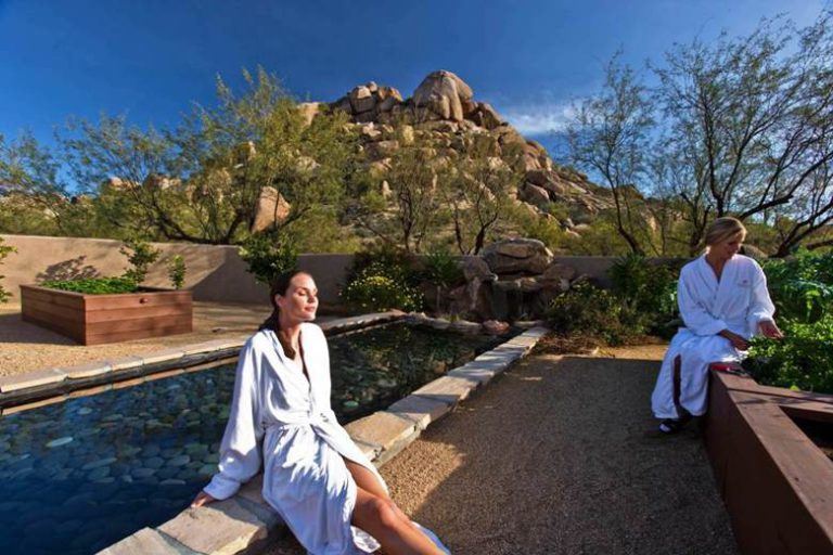 A day at the Camelback Spa in Scottsdale AZ