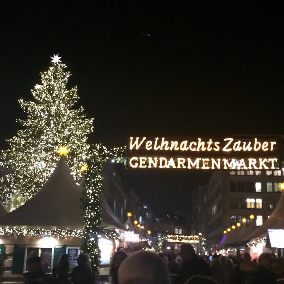 Gendarmenmarkt Christmas Market near the Westin Grand Hotel in central Berlin