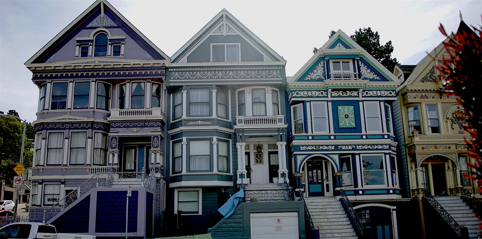 Gentrification in the Haight Ashbury district in San Francisco