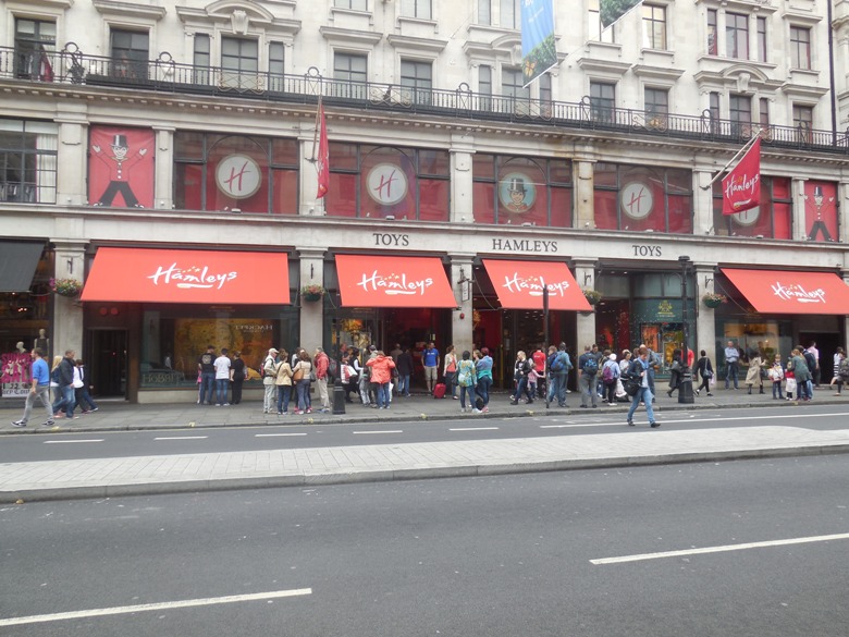 Hamleys toy store on Regent Street