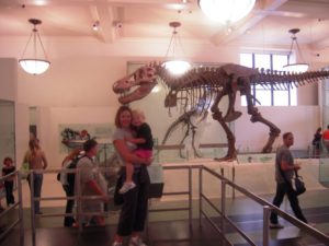 Hannah at the American Museum of Natural History