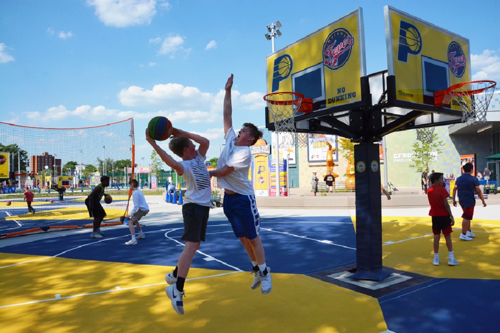 Hoops at the Indianapolis Children's Museum