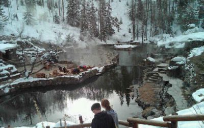 Strawberry Park Hot Springs in Steamboat Spring Colorado