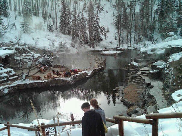 Strawberry Park Hot Springs in Steamboat Spring Colorado