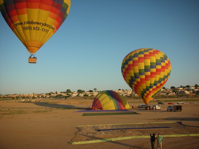 Memories of a hot air balloon adventure in Albuquerque NM