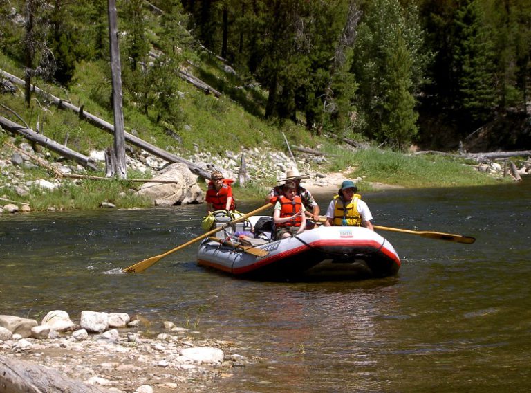 Family adventures on the river