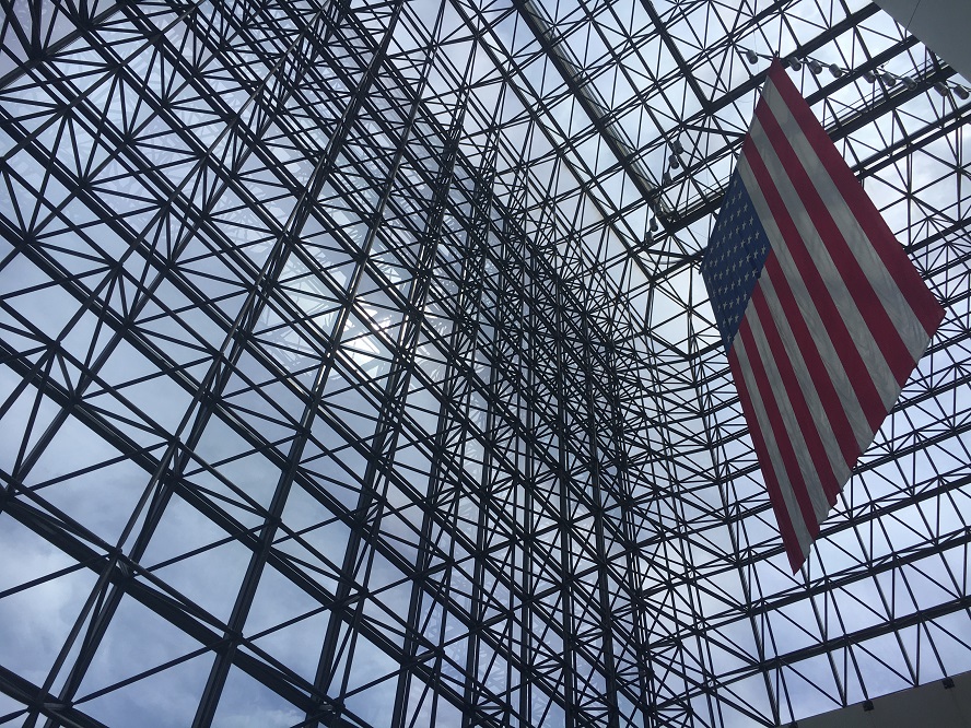 Atrium at the JFK Presidential Library