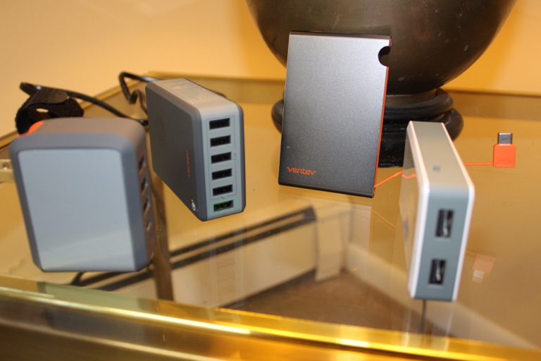 Not enough outlets? Ventev chargers save the day!