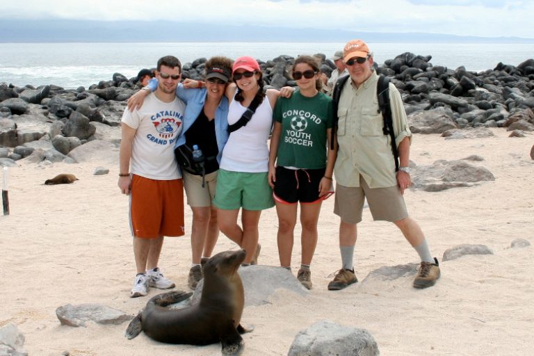 Sharing memories of family holidays exploring nature and wildlife