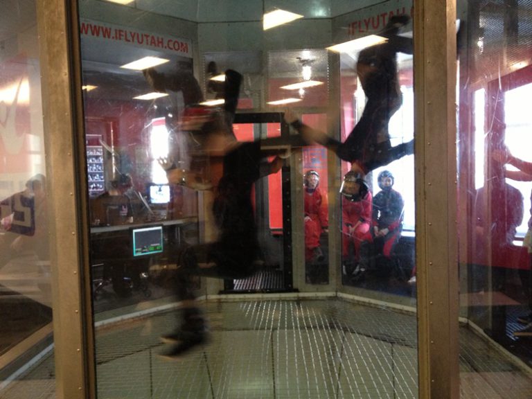 Fresh powder and lots of it at Snowbasin Resort in Utah