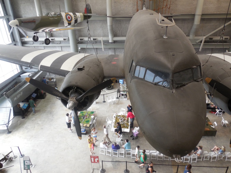 Inside the National World War II Museum in New Orleans