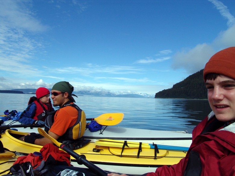 Kayaking in Alaska with Thomson Family Adventures