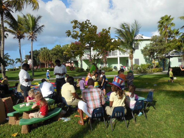 At the Beaches Turks and Caicos — kids everywhere, and that’s year-round