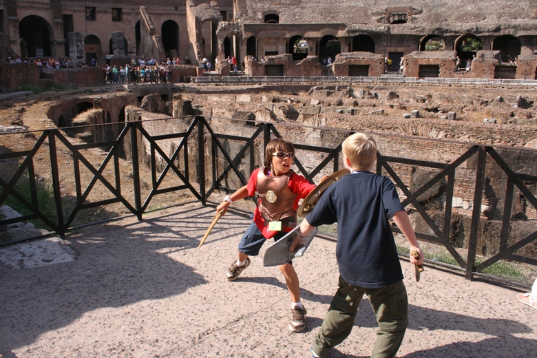 Gladiators, churches and fountains – a day in Rome