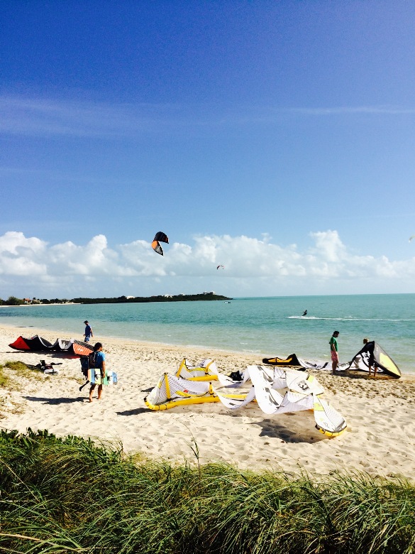 Kiteboarding in Turks and Caicos