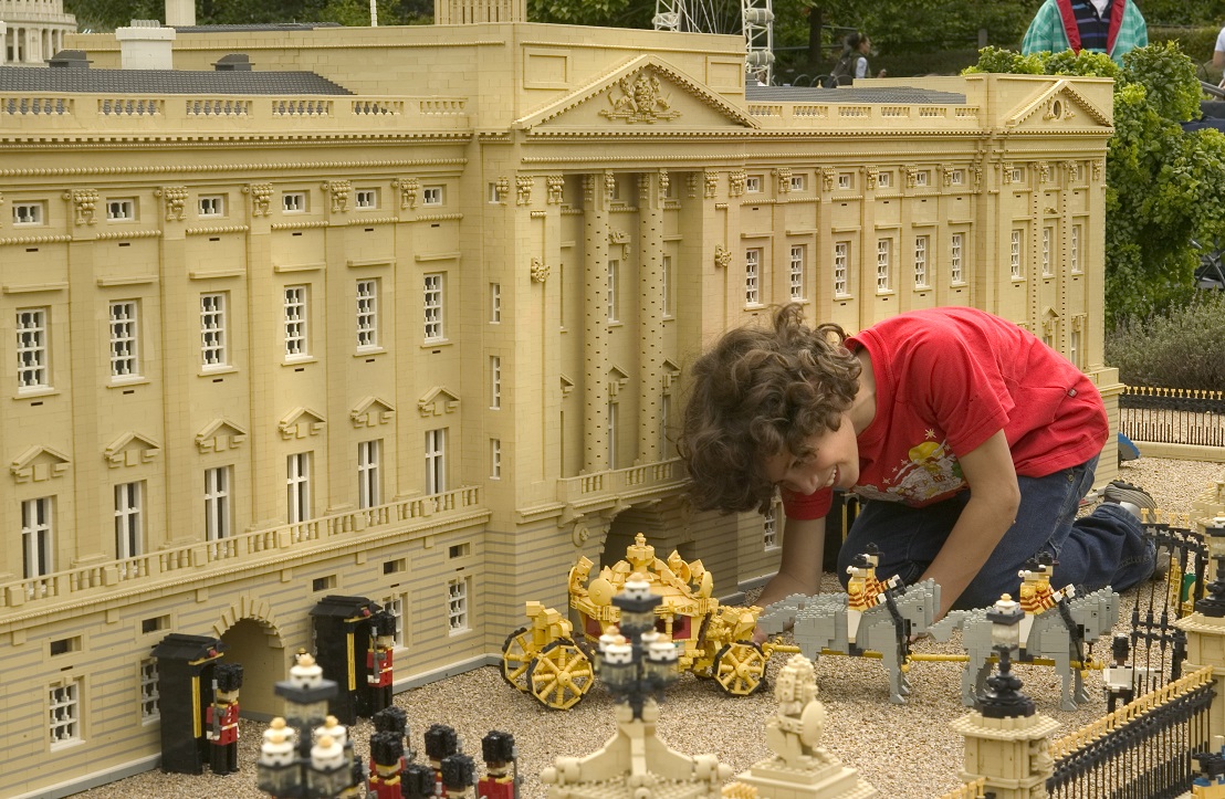 LEGO Windsor Castle at the LEGOLAND Castle Hotel