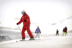 Learning to ski at Copper Mountain CO