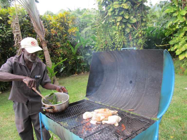 Meeting the locals around Bluefields Bay in Jamaica