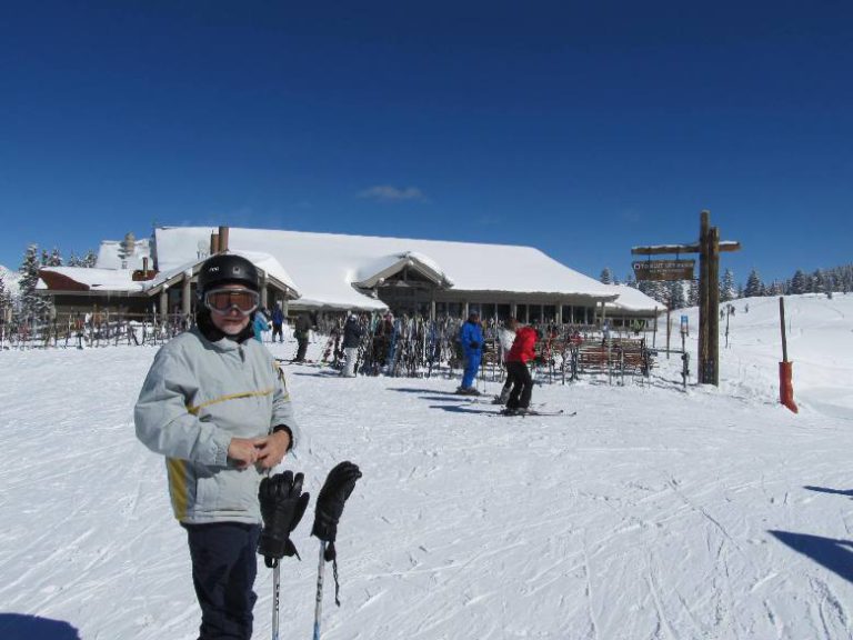 On a blue bird day, the views at Vail are spectacular