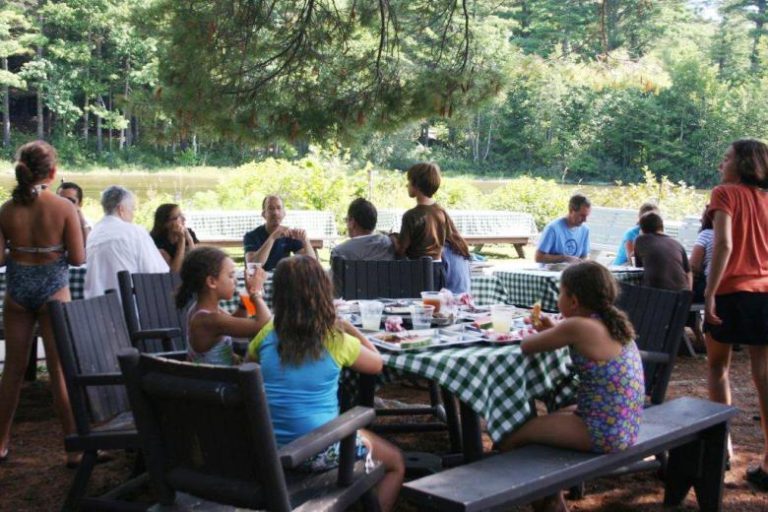 A lakeside resort in Maine with that old feel