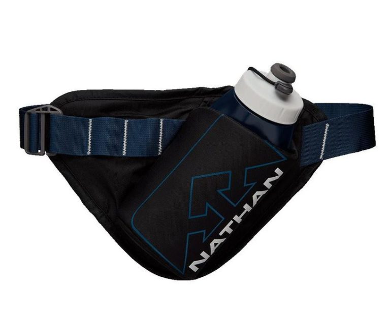 Nathan’s cool new dog harness and hydration pak