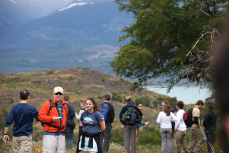 New Years Day hike to a lamb BBQ