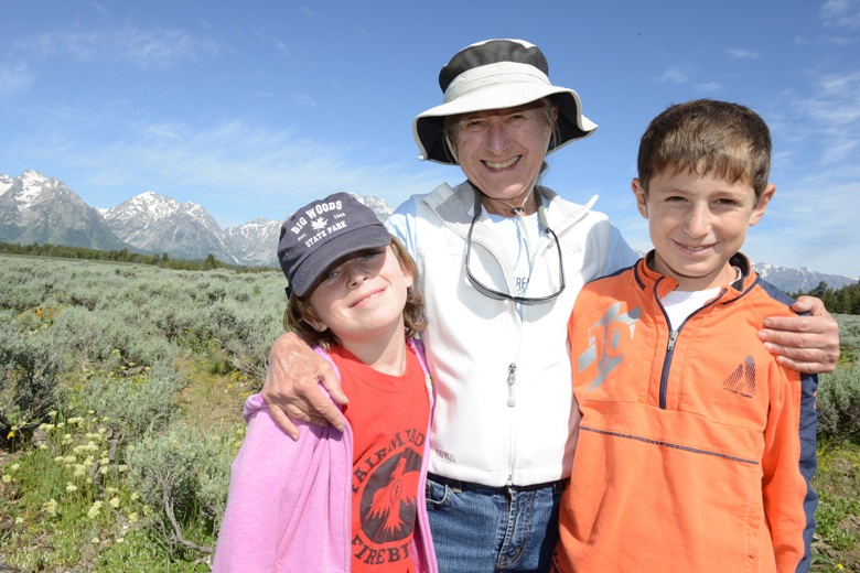 On a Road Scholar intergenerational program for grandparents and grandchildren in Wyoming