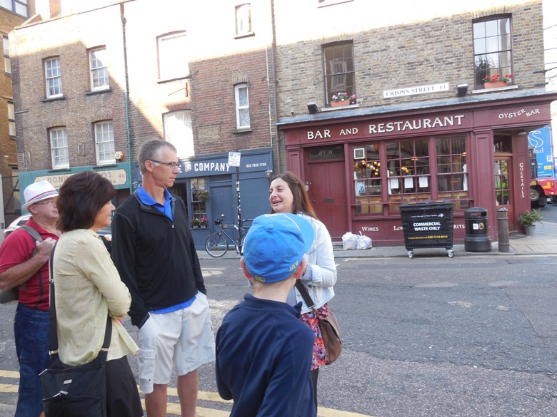 On the food tour of London's East End