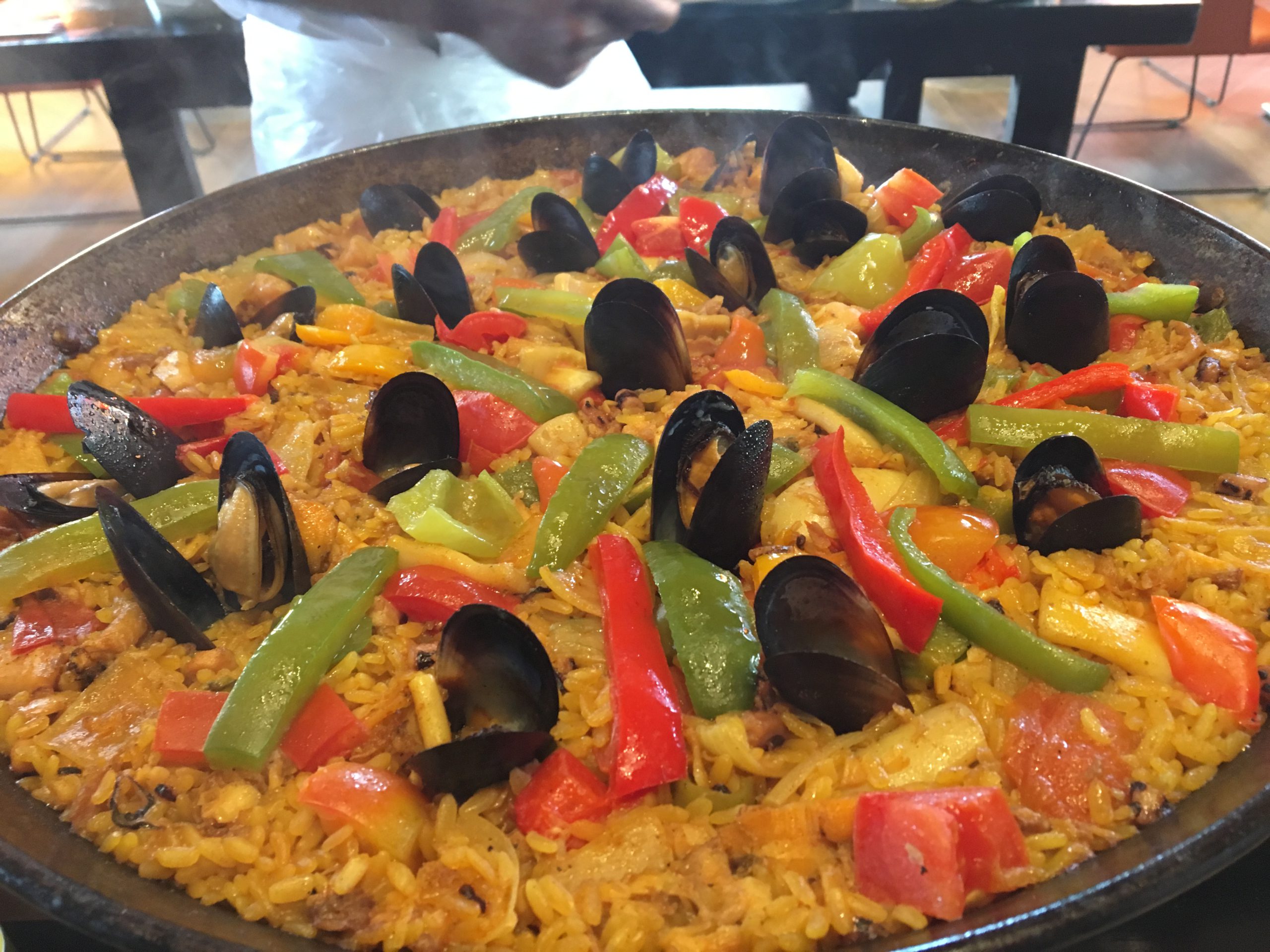 Paella for lunch
