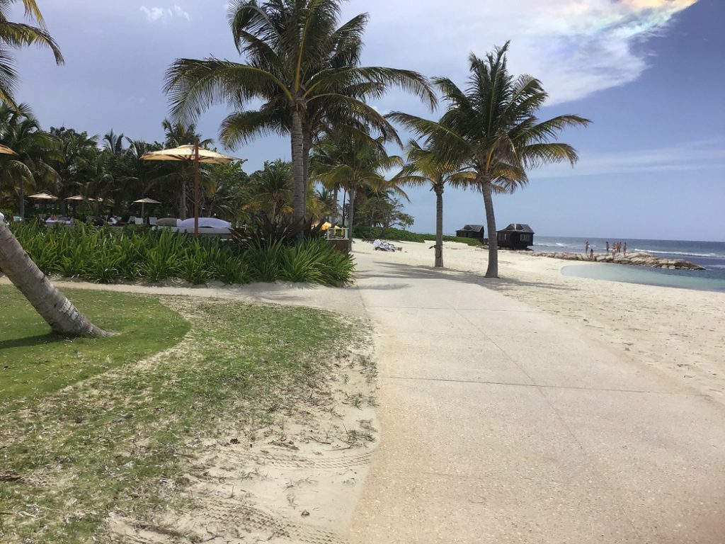 One of the many beach views at Half Moon Resort