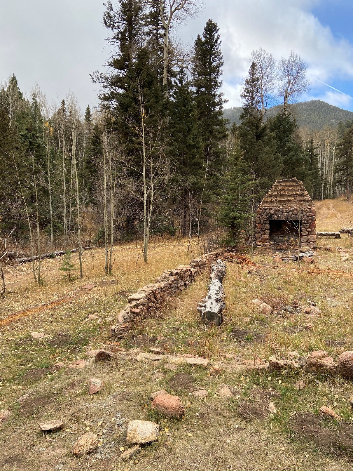 Remains of the Nanny's Cabin - The Ranch at Emerald Valley