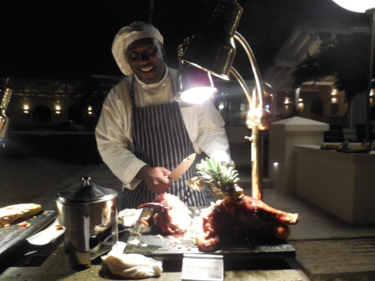 Fish fit for a king, or a snorkeler, at Jumby Bay, Antigua