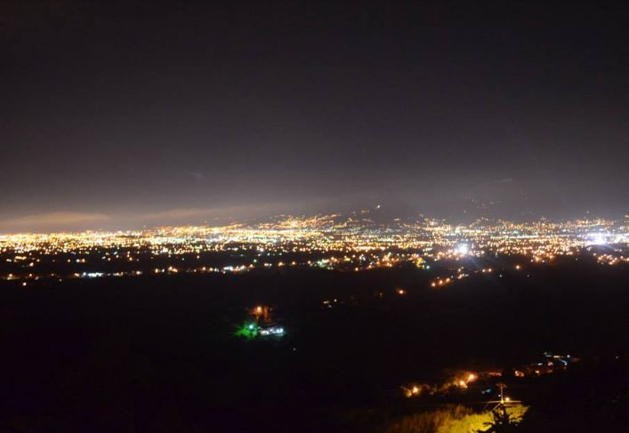 San Jose Costa Rica at night