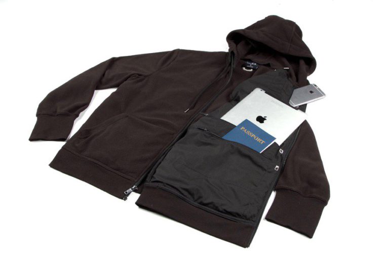 Warm hoodie with plenty of pockets for travel — SCOTTeVEST