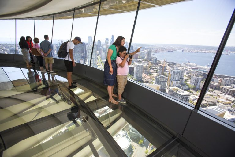 To the top of the city