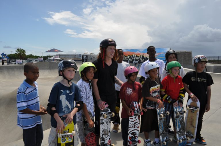 SKATEBOARDING WITH A CHAMPION