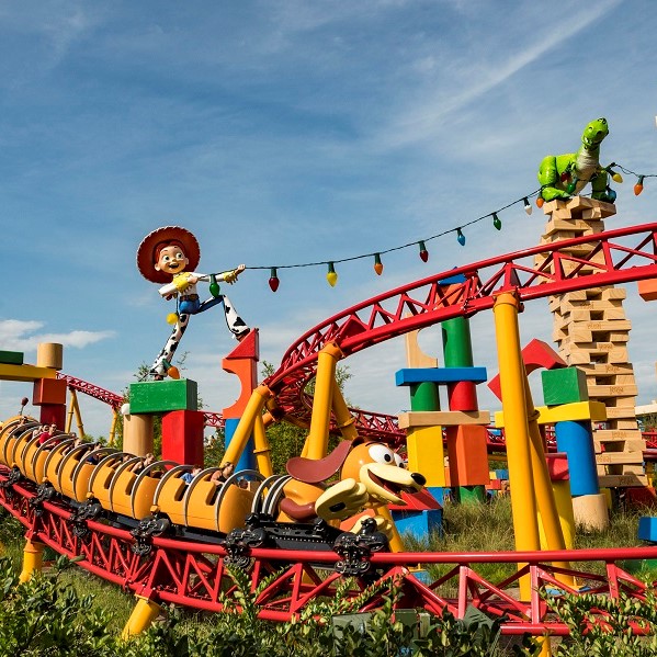 Slinky Dog Dash in Disney's Toy Story Land