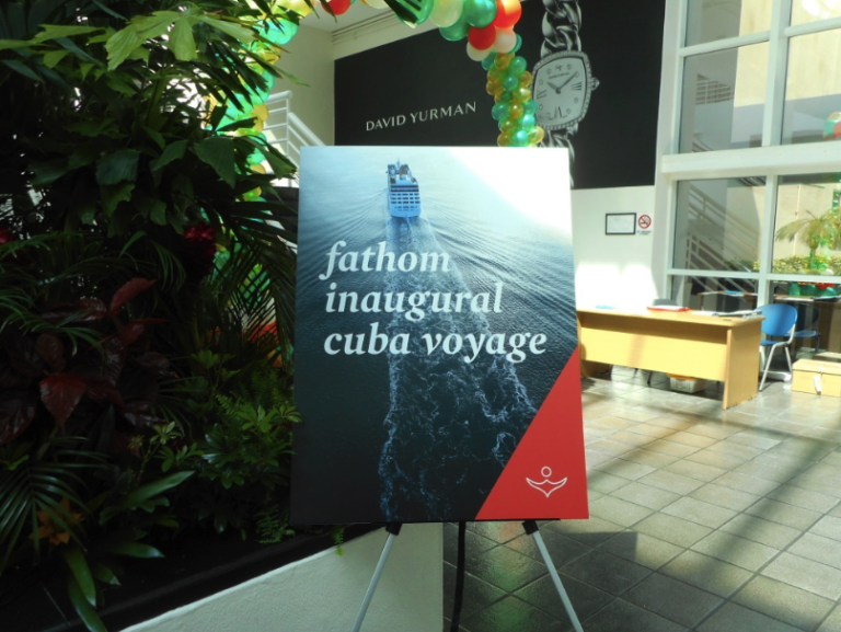 On the first American sea voyage to Cuba since the Revolution