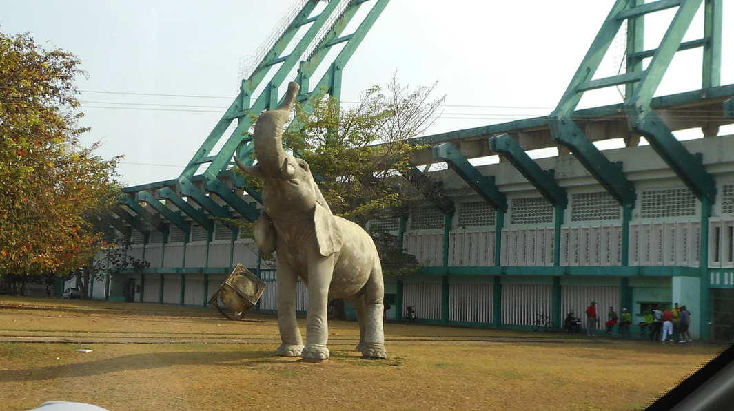 Cienfuegos baseball stadium home of the Elephants