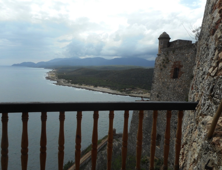 Queen's Balcony at Castillo de San Pedro de la Roca