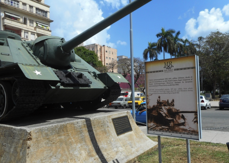 Fidel's cannon used at Bay of Pigs