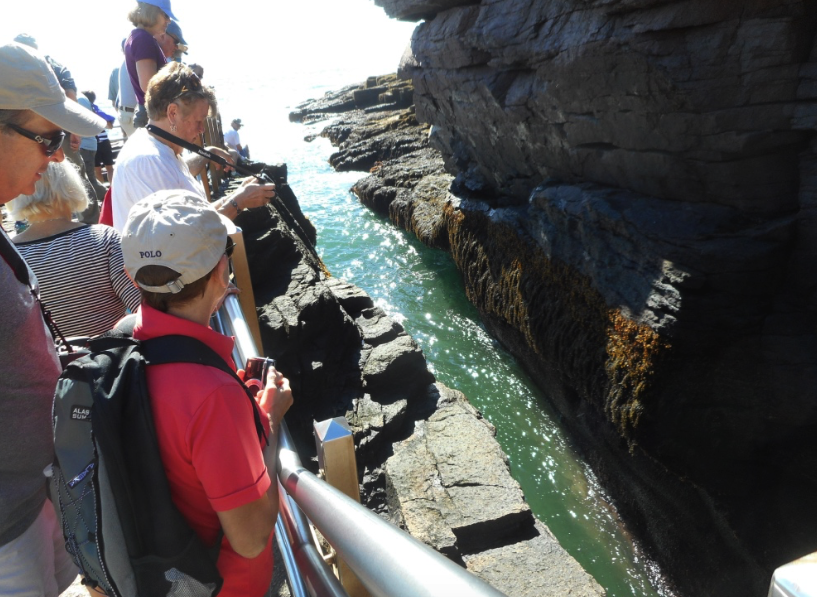 Thunder Hole in Acadia National Park