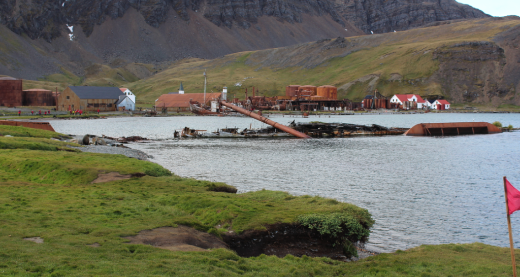 The old whaling station that closed in 1965