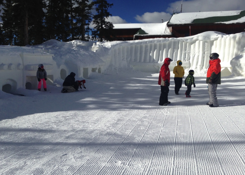 World's largest ice fort at Keystone Resort