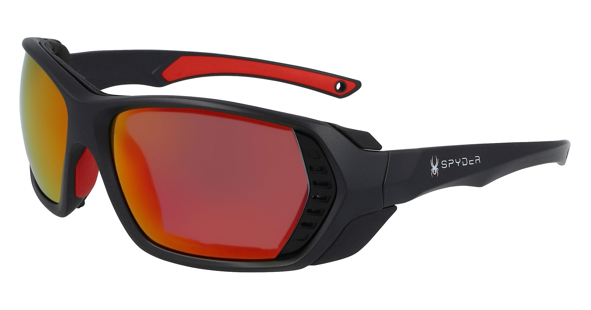 Spyder Black Diamond with Red Ion Polarized Lenses