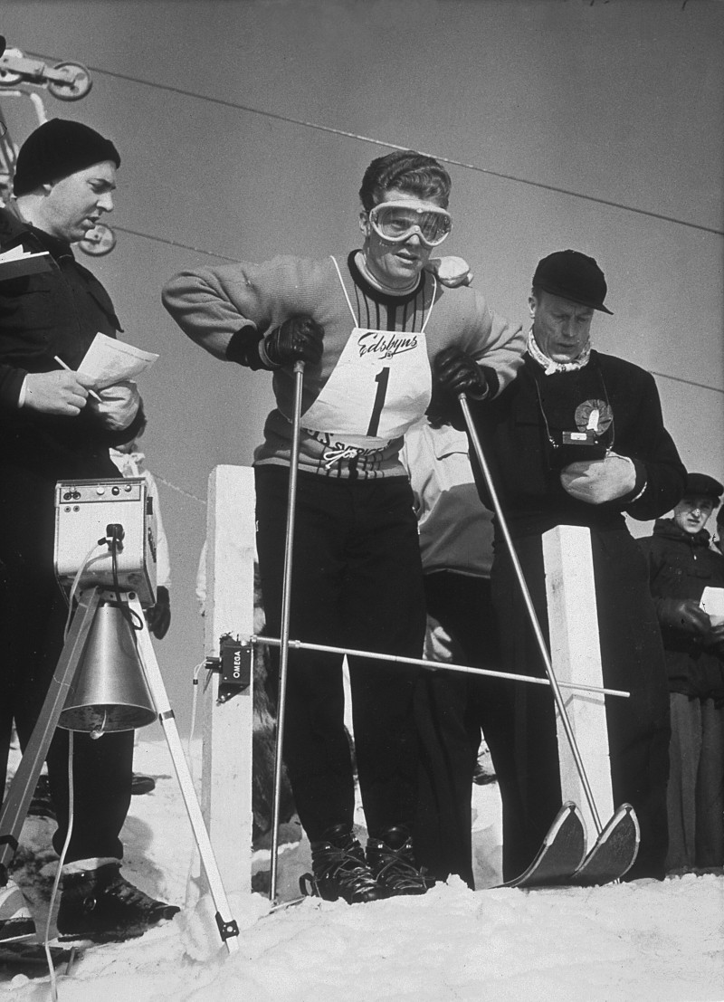 Stein Eriksen in the early 1950s