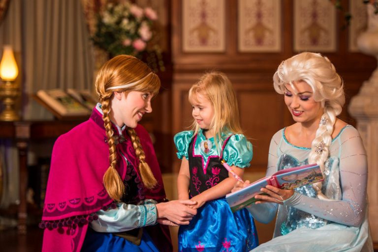 Obsessed with Frozen; never too old for princesses in Orlando