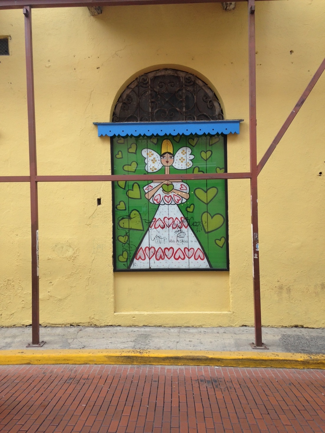 Street art in Old Town, Panama City