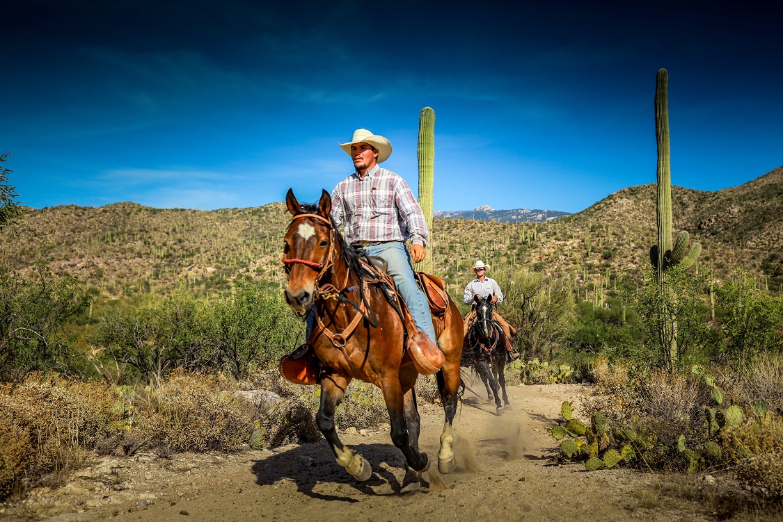 Tanque Verde Ranch Loping Riding